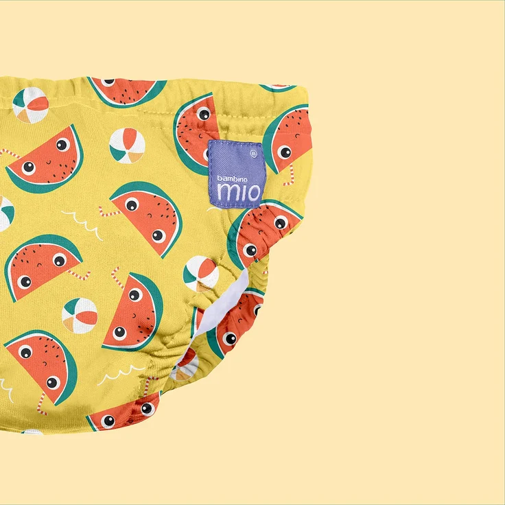 Bambino Mio, Wiederverwendbare Schwimmwindel, auslaufsicher, stylisch und leicht, Milde Melone, XL (2 Jahre+) – Bild 4