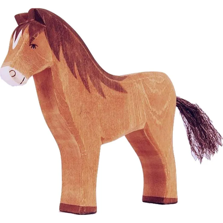 Ostheimer 11112 Pferd braun Höhe 13,5cm
