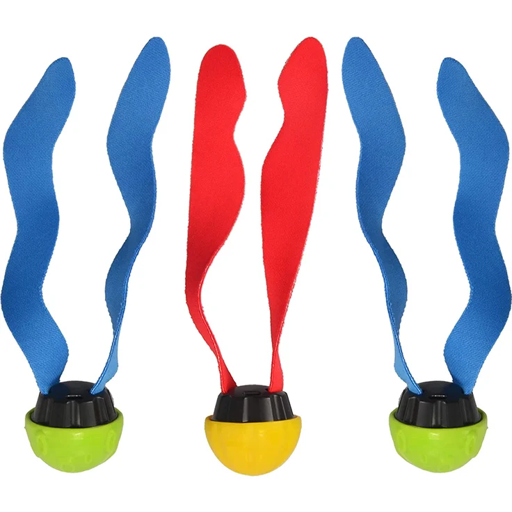 JOYIN 30 Stück Tauchen Spielzeug Unterwasser, Kinder Tauchspielzeug Set: 5 Tauchstäbe, 6 Tauchringe, 5 Piratenschätze, 4 Toypedo Banditen, 3 Algenspielzeug, 3 Fischspielzeug, 4 Krake – Bild 6