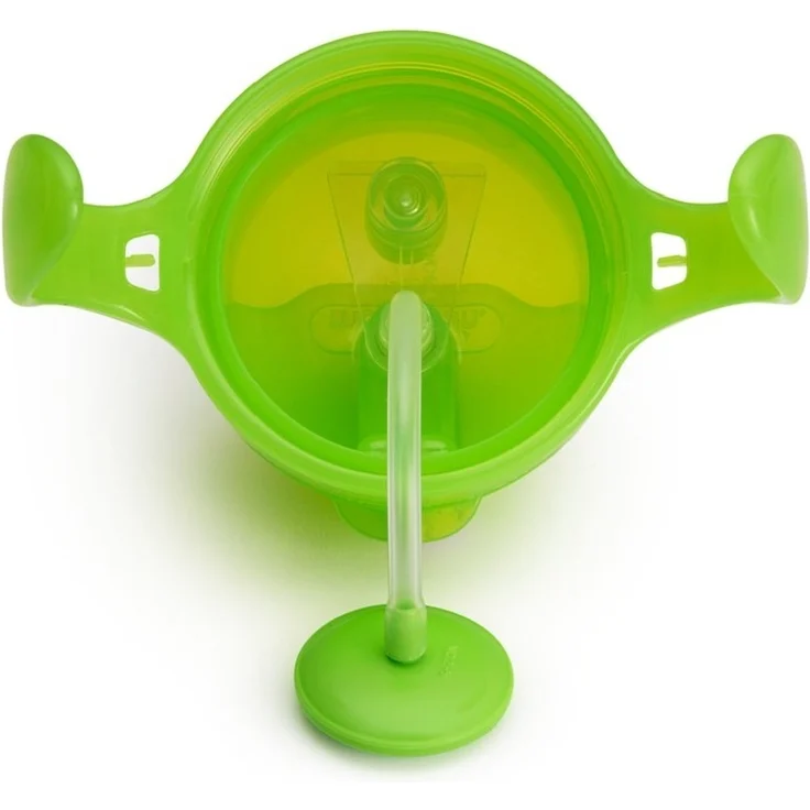 Munchkin Click Lock Trinkhalmbecher mit beschwertem Halm, grün, 207 ml – Bild 6