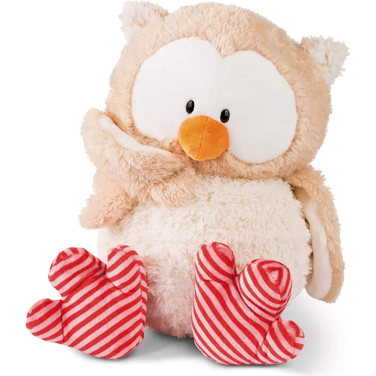 NICI Kuscheltier Eule Owluna mit drehbarem Kopf 50 cm – Eule Plüschtier für Mädchen, Jungen & Babys – Stofftier Eule zum Kuscheln, Spielen & Schlafen – Gemütliches Schmusetier ab 0 Monaten – 46097 – Bild 1