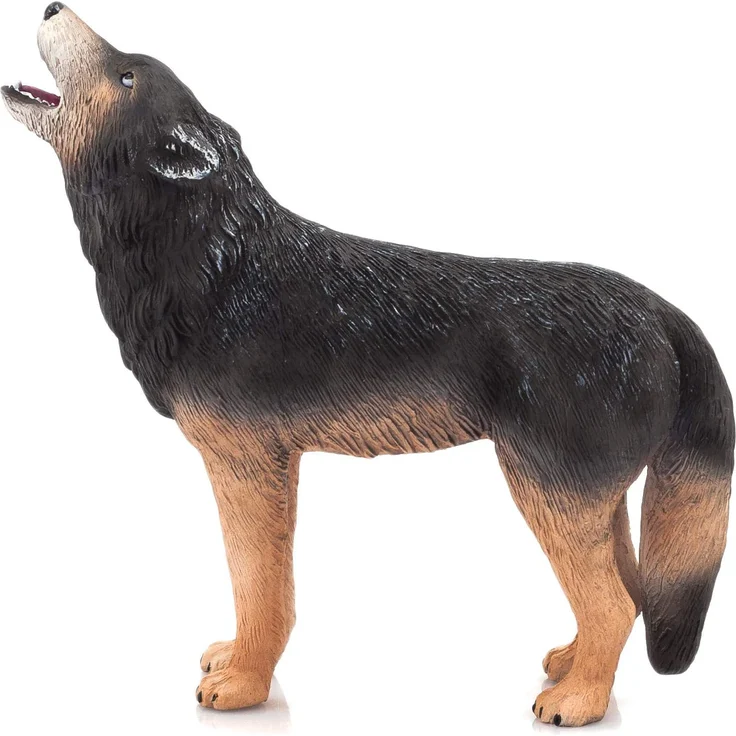 MOJO Wolf Heulendes Tier Modell Spielzeugfigur – Bild 1