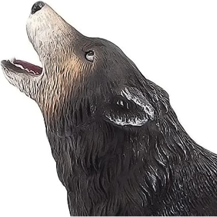 MOJO Wolf Heulendes Tier Modell Spielzeugfigur – Bild 2