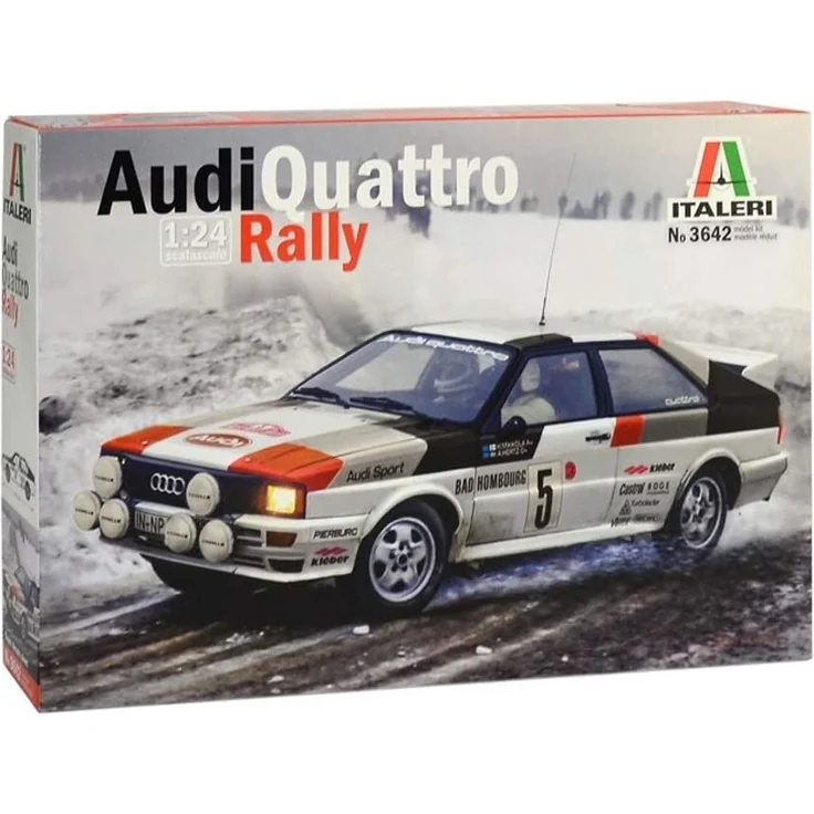 Bilmodel byggesæt Italeri Audi Quattro Rally 3642 1:24 – Bild 1