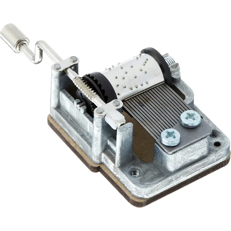 spieluhr Let It Be 7,6 x 3,8 cm Stahl lila