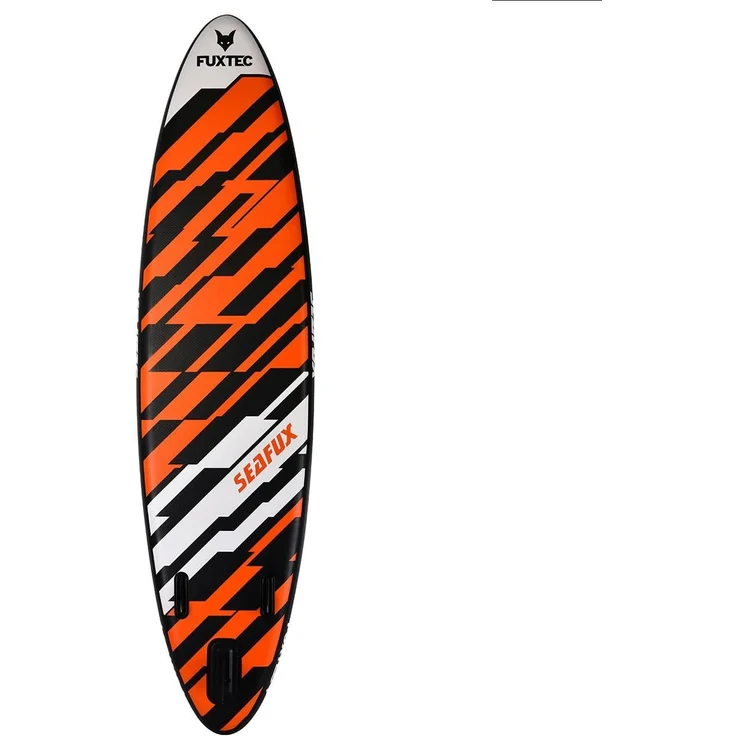 FUXTEC Stand Up Paddle Board FX-SUP320D1 Orange/Weiß/Schwarz – Bild 3
