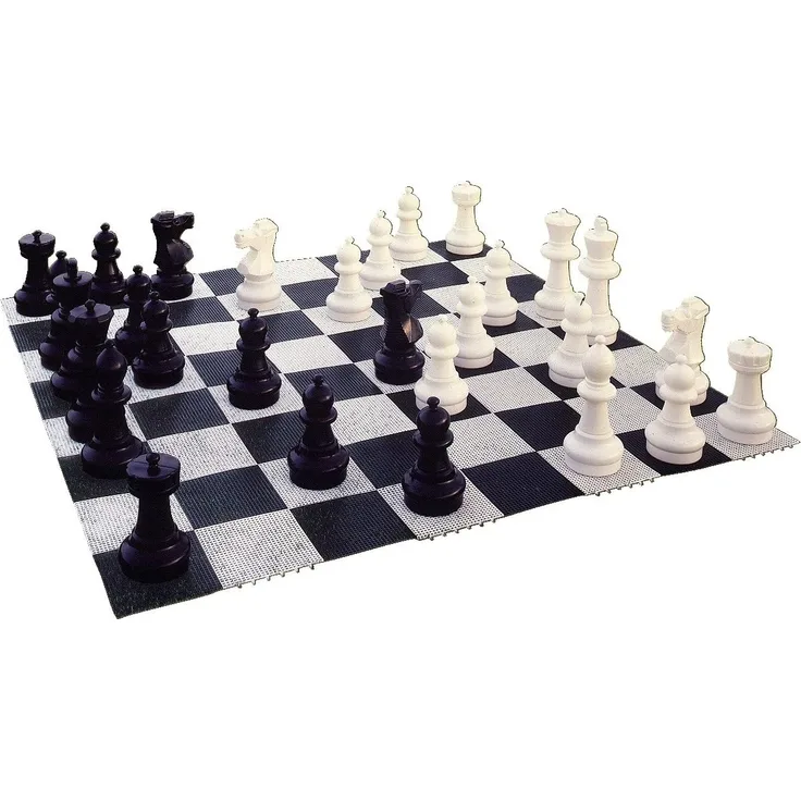 rolly toys® Freilandspielfeld Schach & Dame, 288 x 288 cm