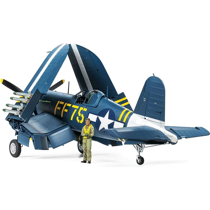 TAMIYA 300060327 1/32 Vought F4U-1D Corsair Plastic Model Airplane Kit Probellerflugzeug – Bild 2