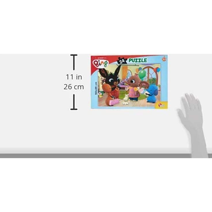 Liscianigiochi 77960 Plus Bing Facciamo Festa Puzzle Double Face 24, Mehrfarbig – Bild 4