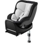 Hauck i-Size Reboard Kindersitz iPro Kids inkl. ISOFIX Station / nutzbar ab Geburt bis 105 cm (0 - 18 kg) / ECE R129 / Gruppe 0, 1, 2 / Einstellbare Kopfstütze / Bezug Abnehmbar Waschbar / Silber Grau