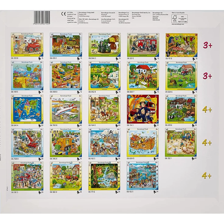 Ravensburger Kinderpuzzle 06152 - Ein Tag am Hafen - Rahmenpuzzle – Bild 2