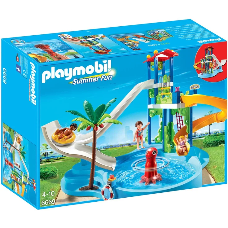Playmobil 6669 - Aquapark mit Rutschentower – Bild 1