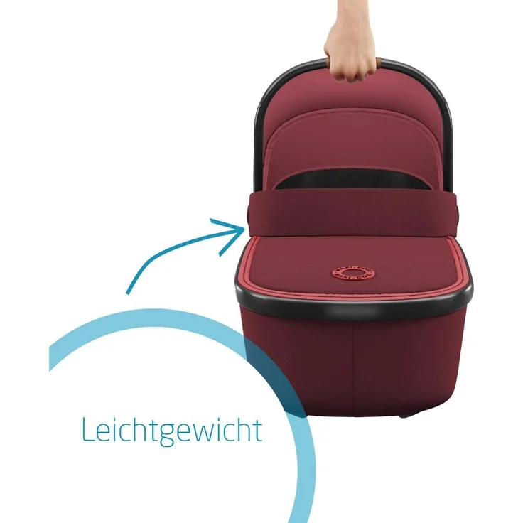 Maxi-Cosi Oria Liegewanne Essential Red 2020 - Rot – Bild 4