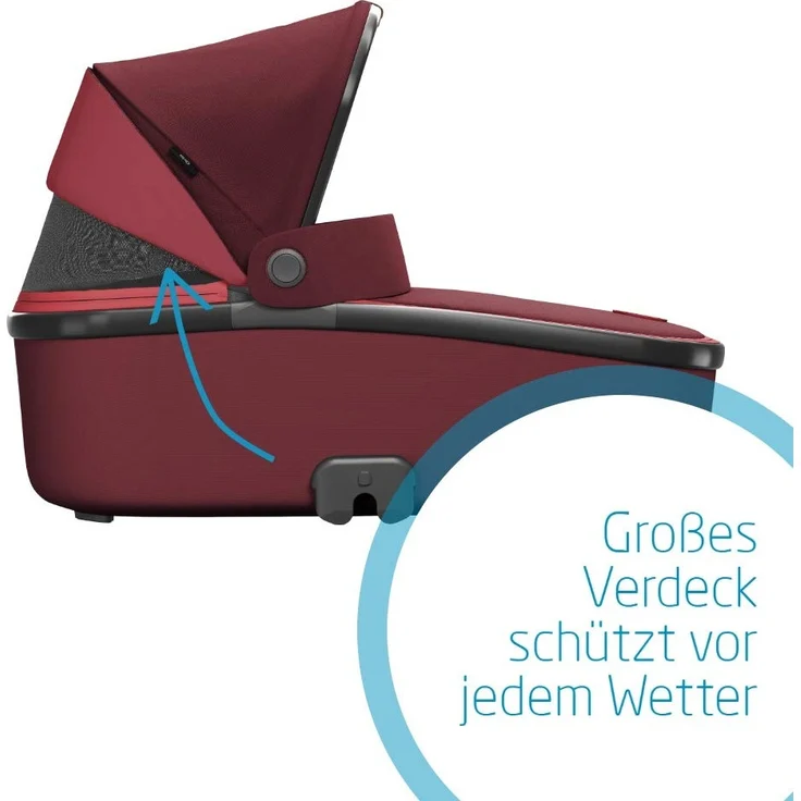 Maxi-Cosi Oria Liegewanne Essential Red 2020 - Rot – Bild 5