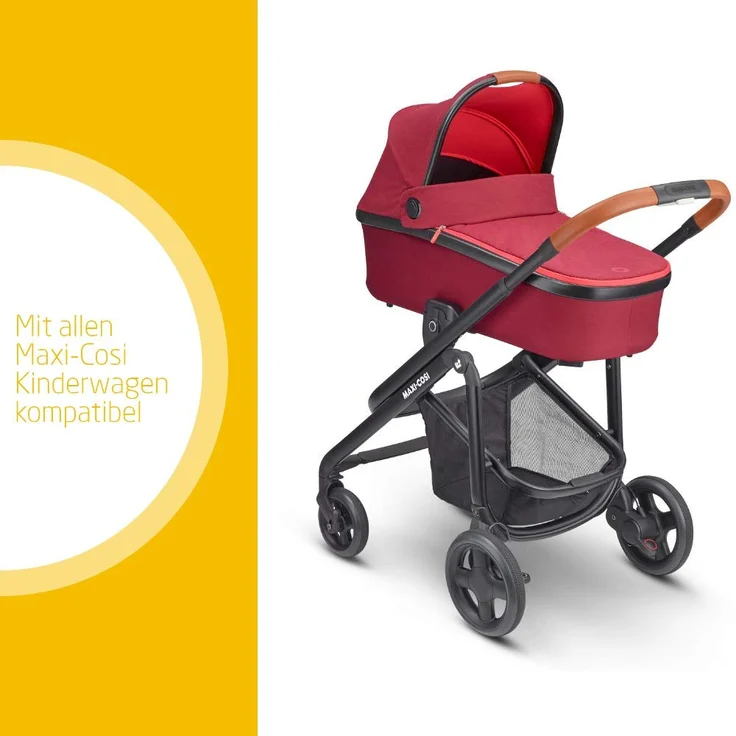 Maxi-Cosi Oria Liegewanne Essential Red 2020 - Rot – Bild 2