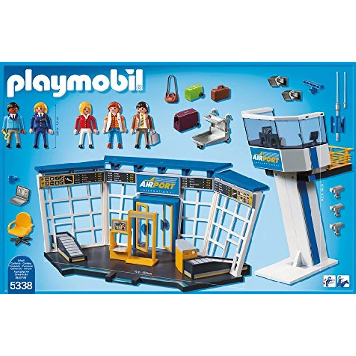 PLAYMOBIL - City-Flughafen mit Tower 5338 – Bild 3