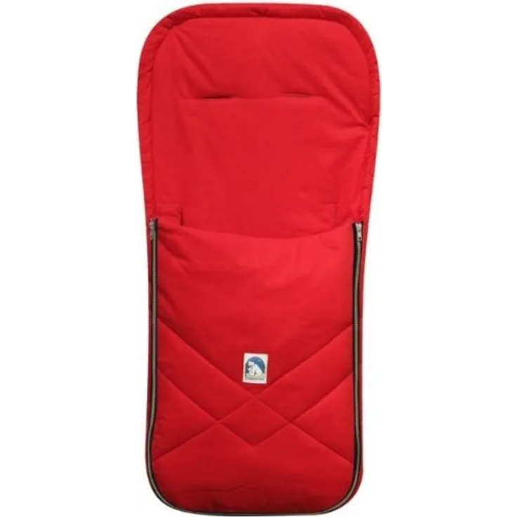 Heitmann Sommerfußsack Eisbärchen Rot