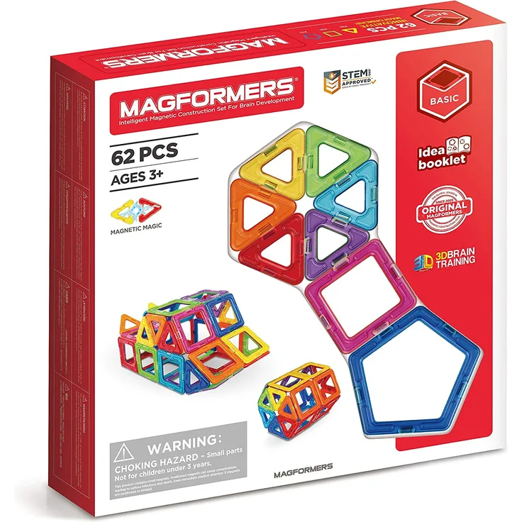Unbekannt Magformers Standard Set 62-teilig Magnetspiel