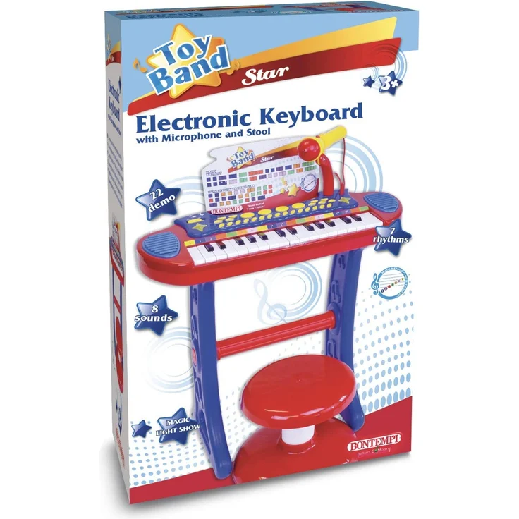 Bontempi 13 3240 Elektronische Orgel, Mehrfarben – Bild 2