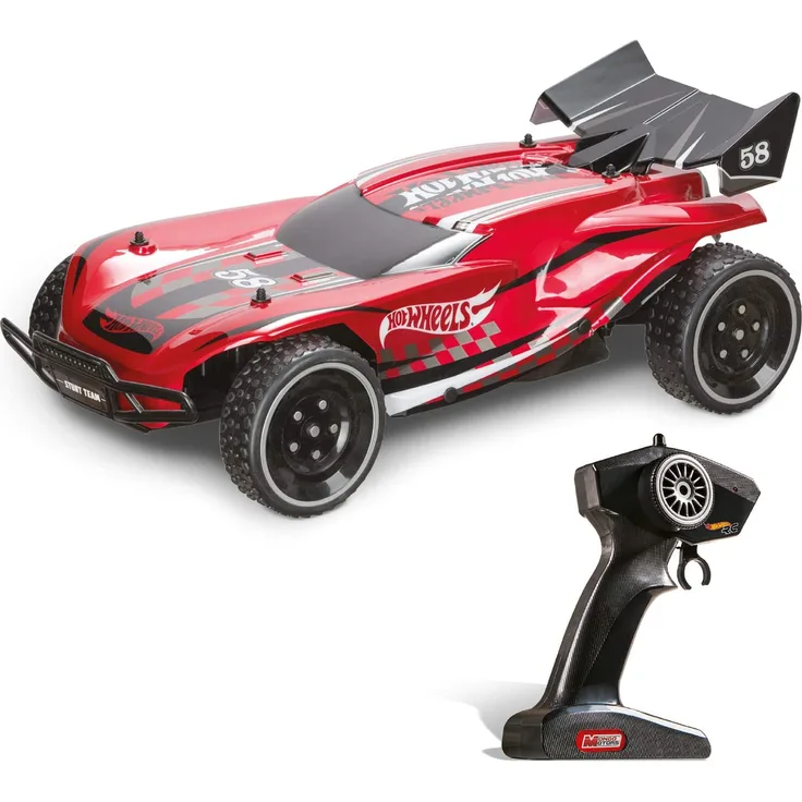 Mondo Motors 63652 Hot Wheels Police Pursuit Gator, ferngesteuertes Auto für Kinder, 10 x 16 x 11 cm, mit Fernbedienung, Spielzeug ab 5 Jahre