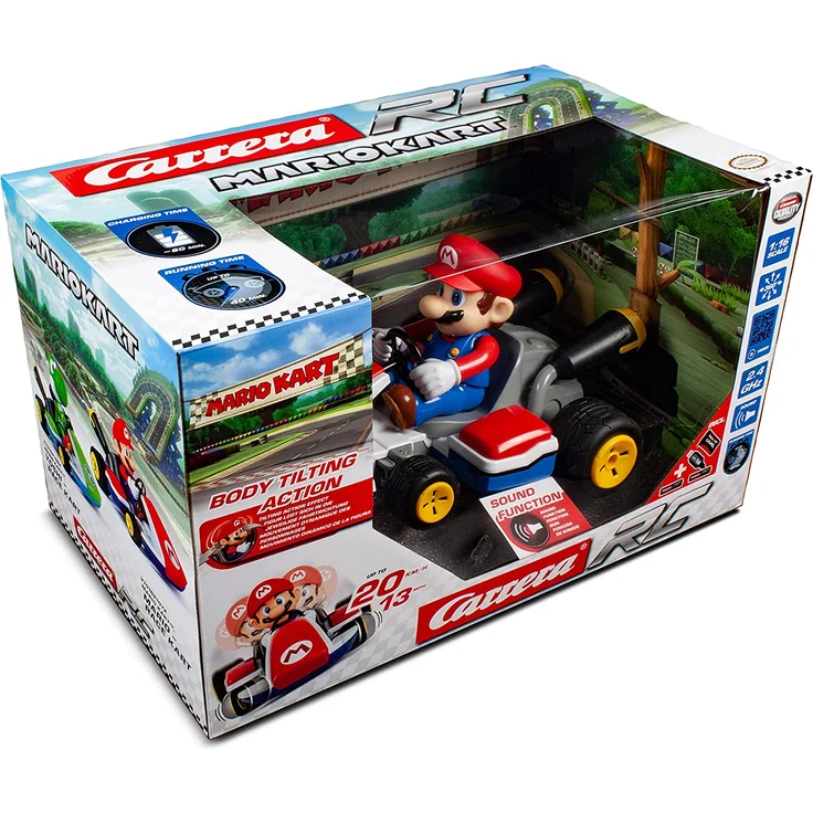 Carrera RC 2. 4GHz Mario Kart Mario - Race Kart with Sound Auto 1:16 6 Jahr(e) – Bild 2