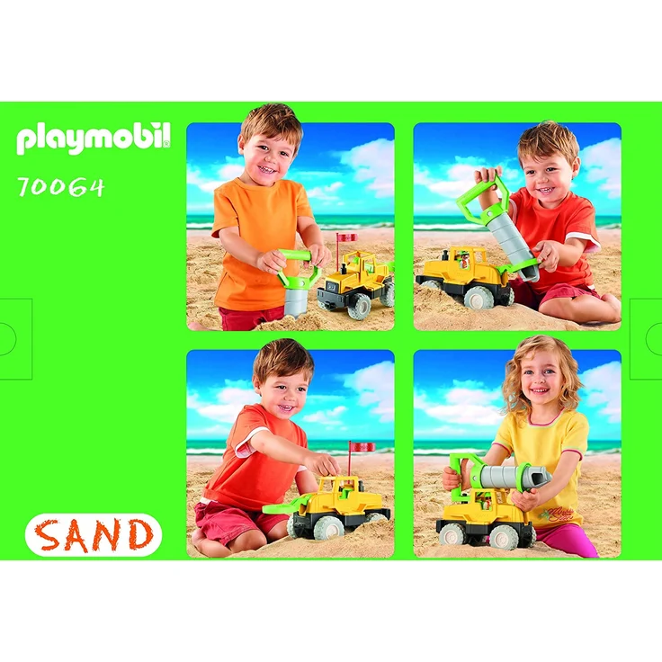 PLAYMOBIL Sand 70064 Bohrfahrzeug, Ab 2 Jahren – Bild 8