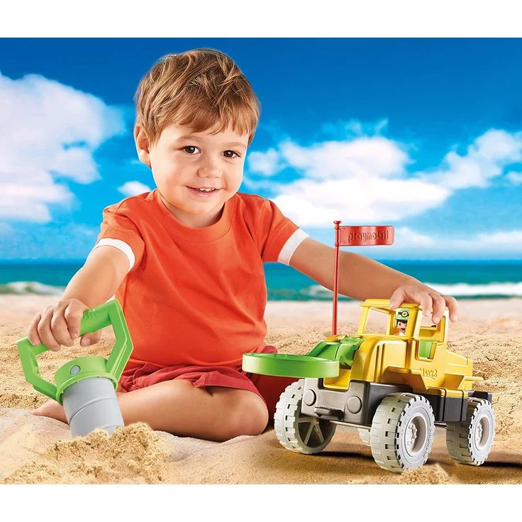 PLAYMOBIL Sand 70064 Bohrfahrzeug, Ab 2 Jahren – Bild 6