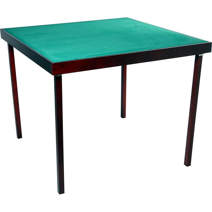 Poker- Und Brückentisch 89 X 89 X 72 X 72 Cm Grün
