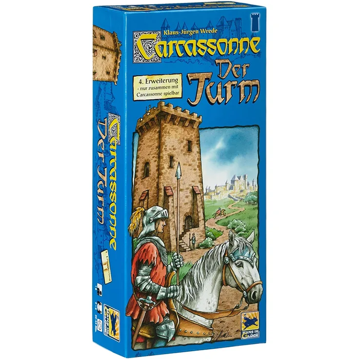 Schmidt Spiele 48161 - Carcassonne, 4. Erweiterung Der Turm