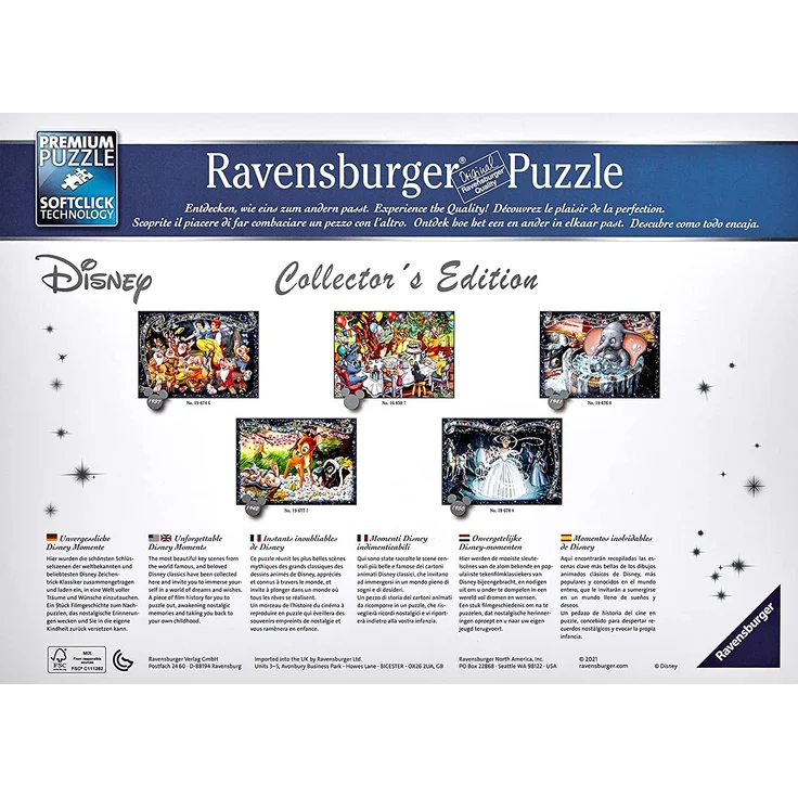 Ravensburger 1000 Teile Puzzle Walt Disney Bambi – Bild 3