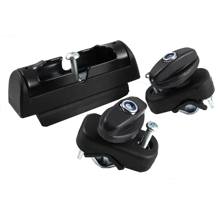 befestigungsset Maxi Classic Stahl schwarz 3-teilig