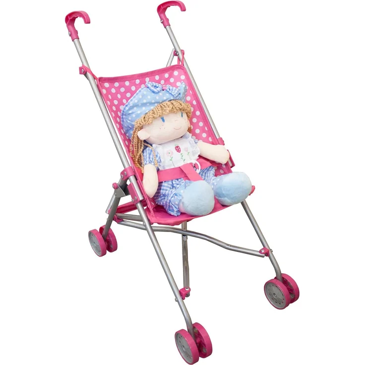 Idena Puppenbaggy pink – Bild 6