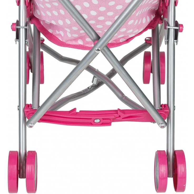 Idena Puppenbaggy pink – Bild 2