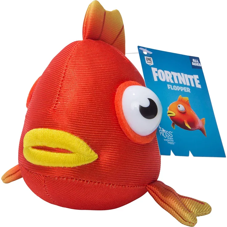 FORTNITE FNT0521 Flopper Kuscheltier, rot