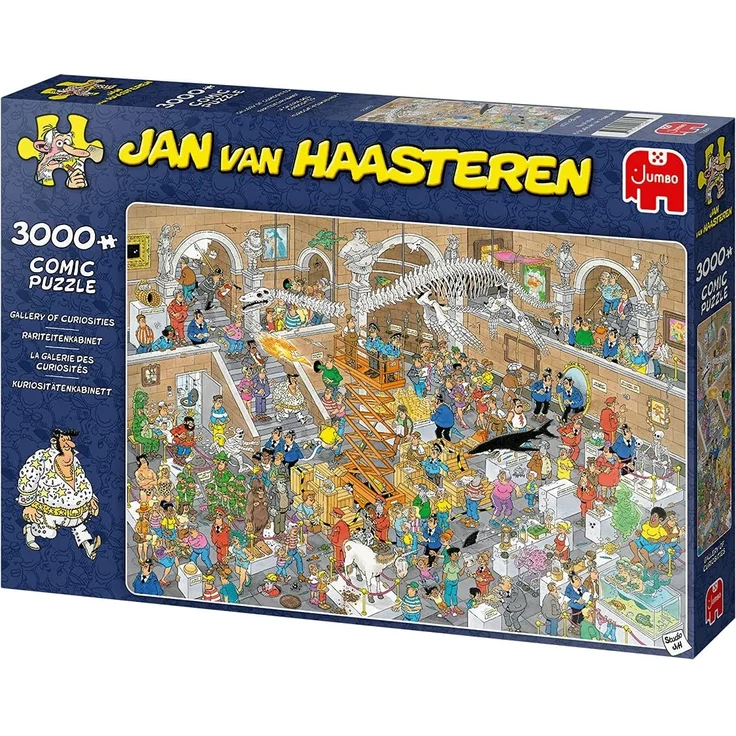 puzzle Jan van Haasteren Rariteitenkabinett 3000 Teile – Bild 5