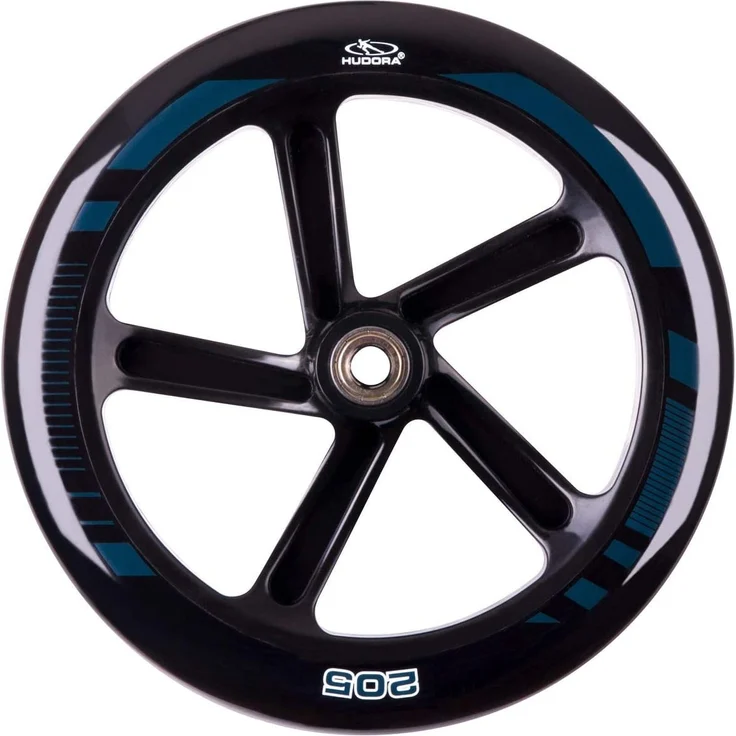 HUDORA 14784 Set-Scooter Ersatzrad Big Wheel 205-Scooter Ersatzrollen, schwarz, 205 – Bild 3