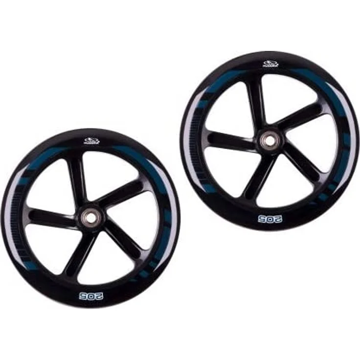 HUDORA 14784 Set-Scooter Ersatzrad Big Wheel 205-Scooter Ersatzrollen, schwarz, 205 – Bild 2
