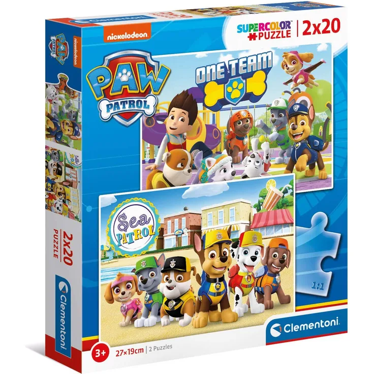 Clementoni Paw Patrol 24779 Puzzles, Multicolor