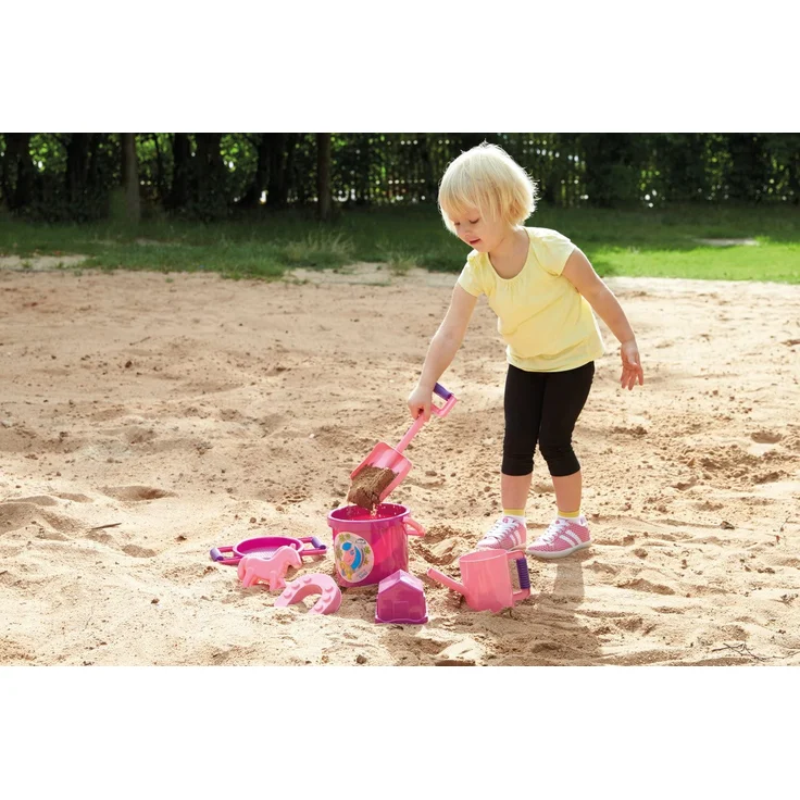 Lena 05445 - Happy Sand Spielset Pon, 7-teilig – Bild 8