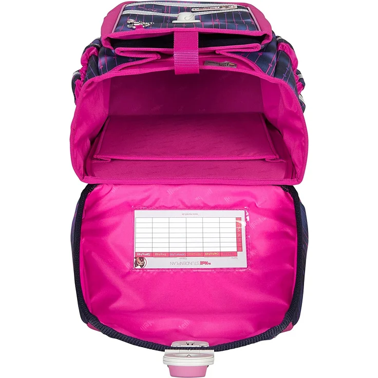 McNeill Schulranzen Mädchen 1. Klasse 10-tlg. Set Ergo Complete PEARL mit Sporttasche und Schultüte 85cm – Bild 4