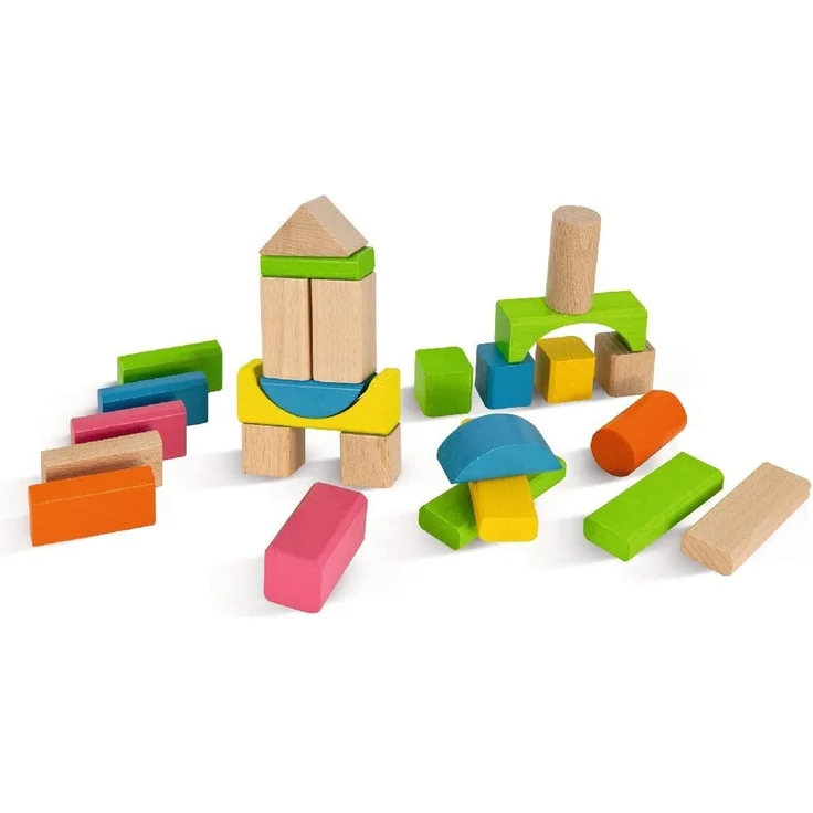 Marken u. Produkte 100088021 EH Natur und Bunte Holzbausteine – Bild 9