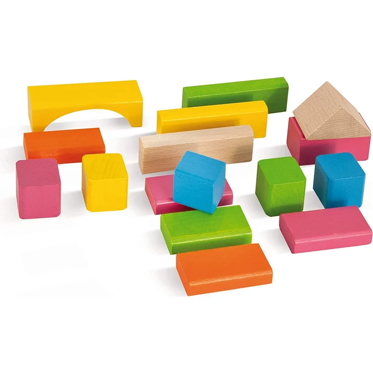 Marken u. Produkte 100088021 EH Natur und Bunte Holzbausteine – Bild 3