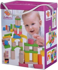 Marken u. Produkte 100088021 EH Natur und Bunte Holzbausteine