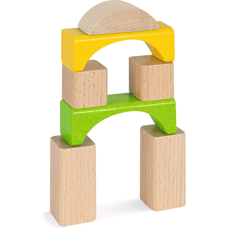 Marken u. Produkte 100088021 EH Natur und Bunte Holzbausteine – Bild 4