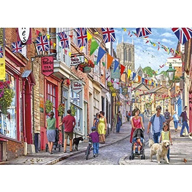Gibson Games - Steep Hill Puzzle (Spielset) 1000 EinzelTeile