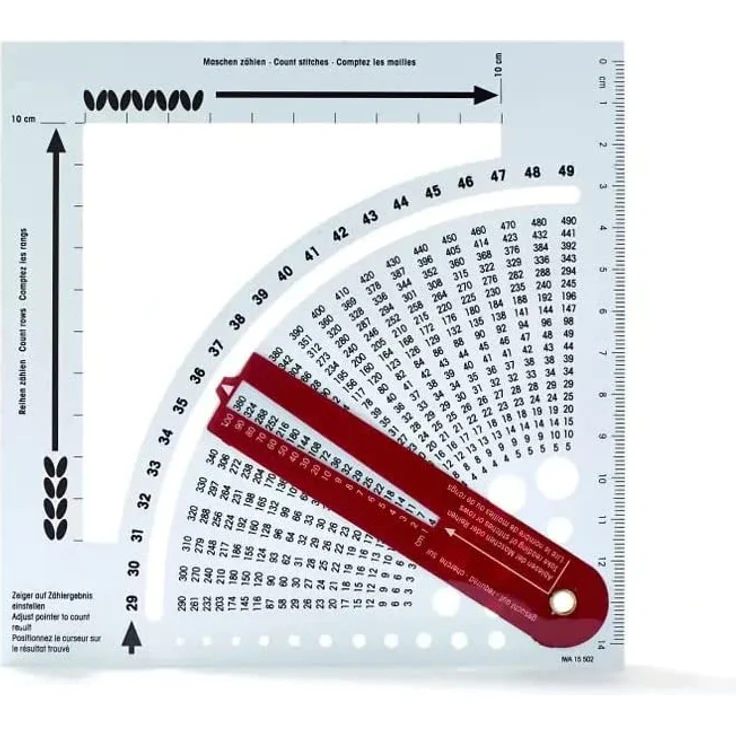 Prym Zählrahmen Kunststoff Strickrechner, weißviolett, One Size – Bild 2