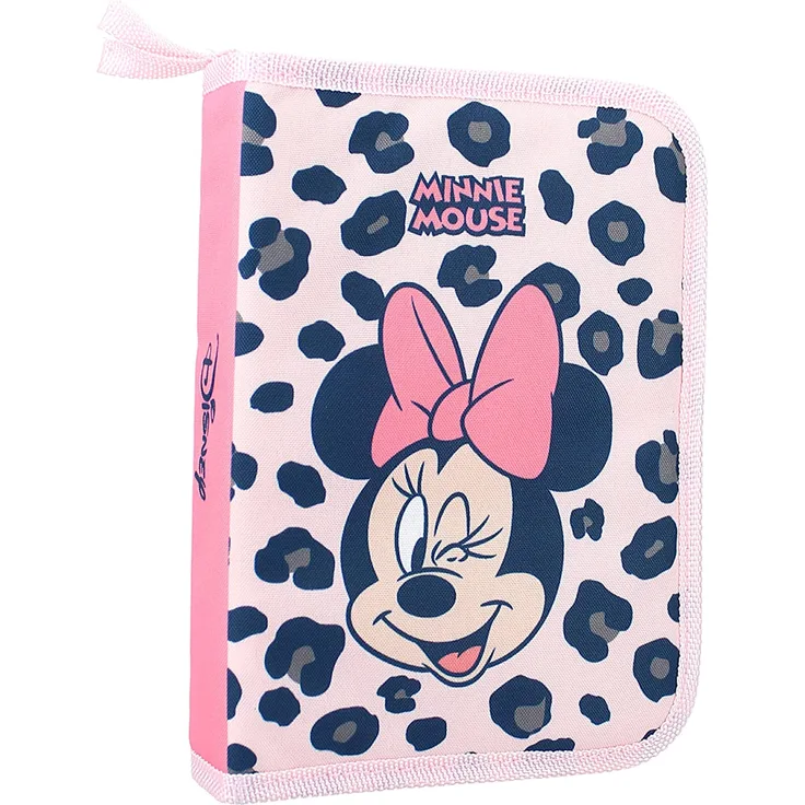 Gefüllte Federtasche | Disney Minnie Mouse | Kinder Federmappe | Schule
