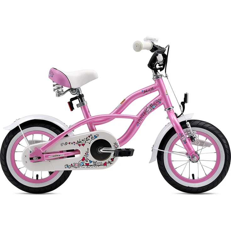Bikestar Cruiser Kinderfahrrad 12 Zoll - Pink – Bild 2
