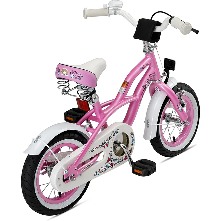 Bikestar Cruiser Kinderfahrrad 12 Zoll - Pink – Bild 4