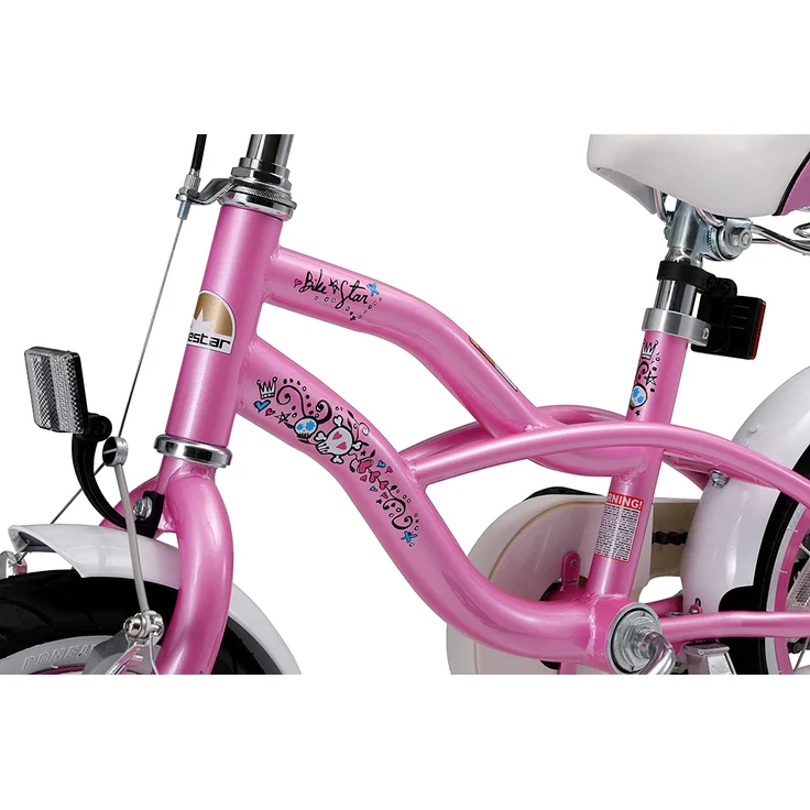 Bikestar Cruiser Kinderfahrrad 12 Zoll - Pink – Bild 6